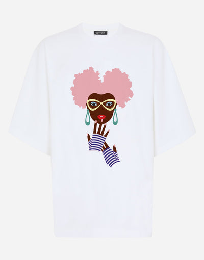 African Graphic Premium Cotton T-shirt EugFashion 
