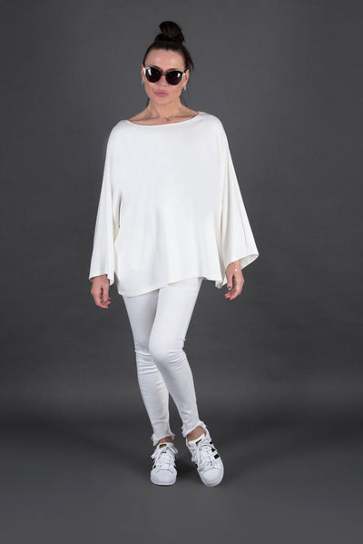 MAXI OFF WHITE TUNIC EugFashion 