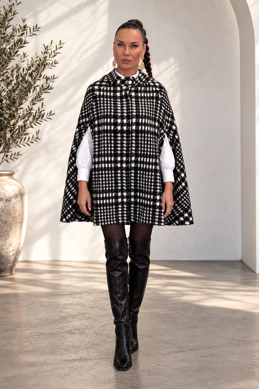 Sleeveless Cape - Heidi