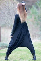Turtleneck Harem Jumpsuit - Iven