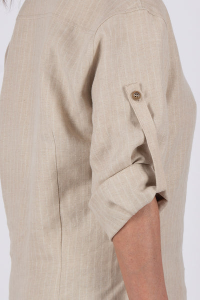 Loose Linen Shirt LESY EugFashion 
