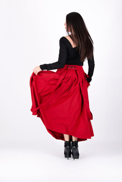 Asymmetrical Long Skirt ZEFIRA EugFashion 