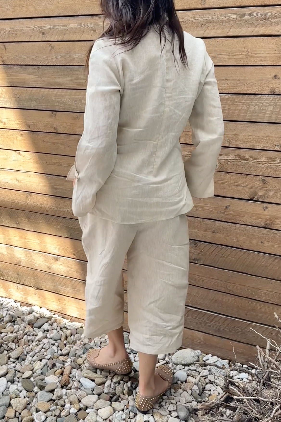 Linen Wide Pants - Jada