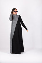 A Line Turtleneck Dress VIVIAN BF - EUG Fashion