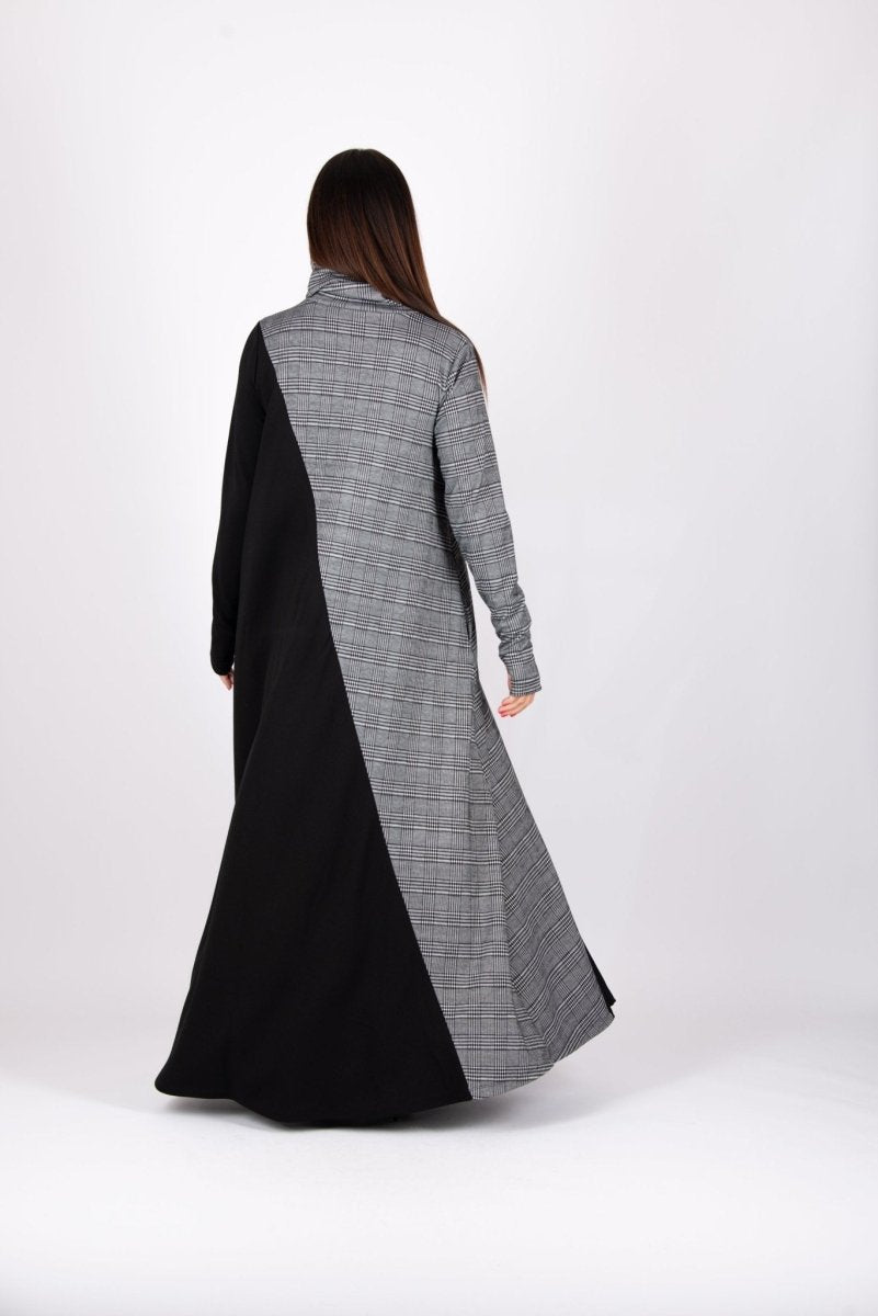 A Line Turtleneck Dress VIVIAN BF - EUG Fashion