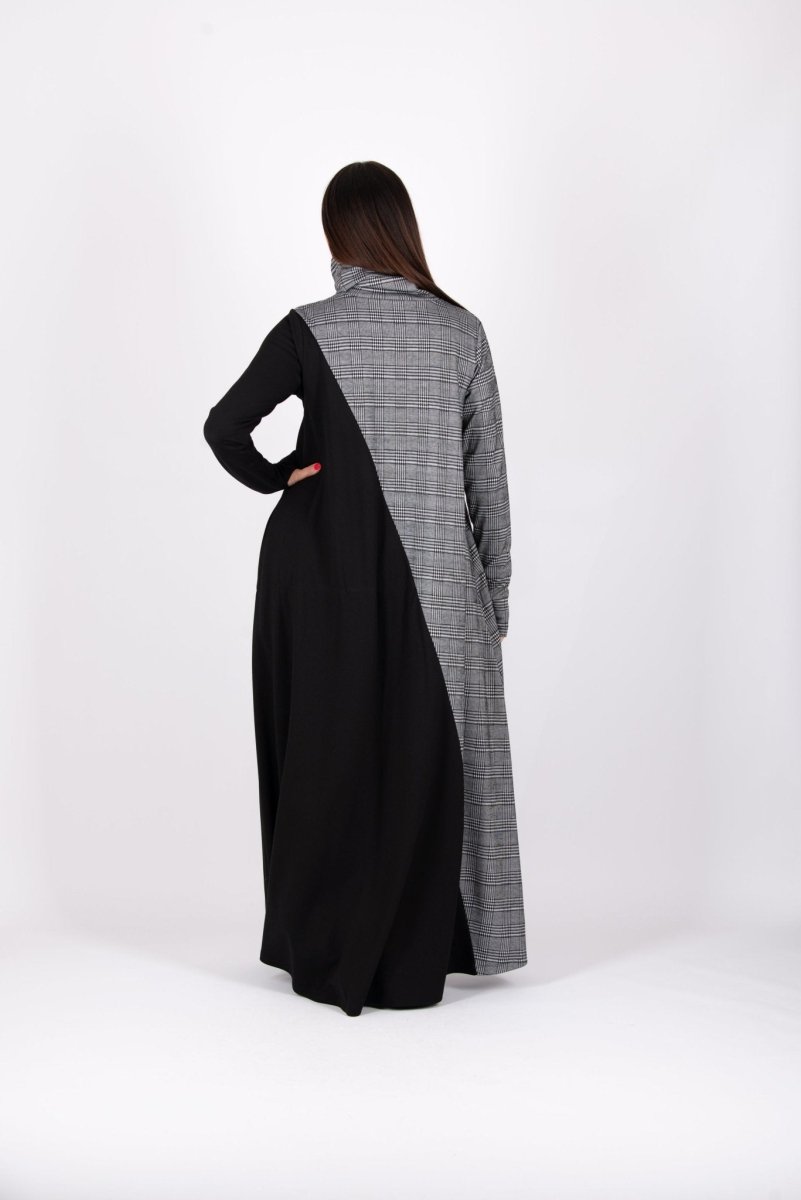 A Line Turtleneck Dress VIVIAN BF - EUG Fashion