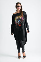 African Woman Winter Tunic MONIKA - EUG Fashion