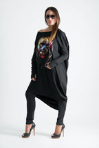 African Woman Winter Tunic MONIKA - EUG Fashion