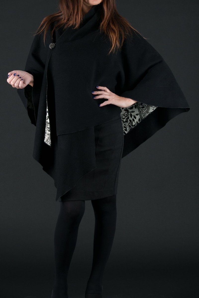 ALICE Winter Wool Cloak ON SALE - EUG Fashion