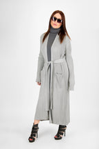 AMY Light Grey Cotton Knitting Vest - EUG Fashion