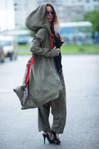 ANGELA Print Military Green Outfit - EUG Fashion