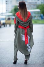 ANGELA Print Military Green Outfit - EUG Fashion