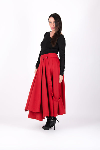 Asymmetrical Long Skirt ZEFIRA - EUG FASHION EugFashion 