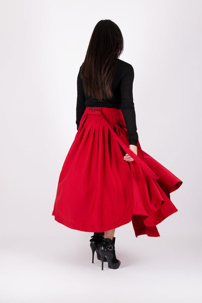 Asymmetrical Long Skirt ZEFIRA - EUG FASHION EugFashion 