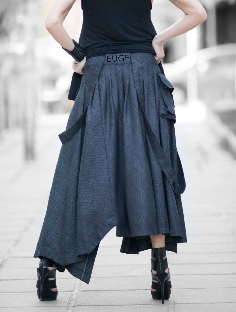 Asymmetrical Long Skirt ZEFIRA BF - EUG Fashion EugFashion 