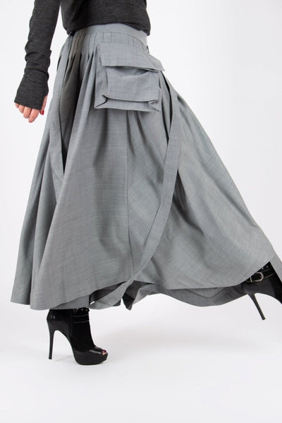 Asymmetrical Long Skirt ZEFIRA BF - EUG Fashion EugFashion 