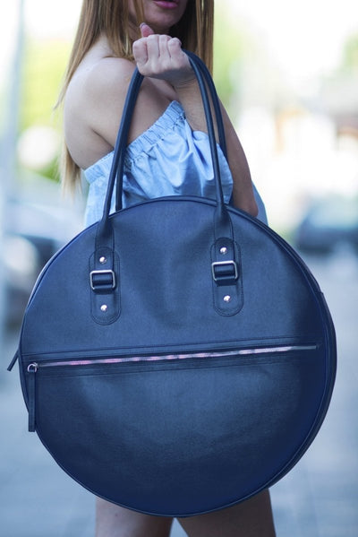 BARISTA Blue Big Round Bag - EUG Fashion EugFashion 