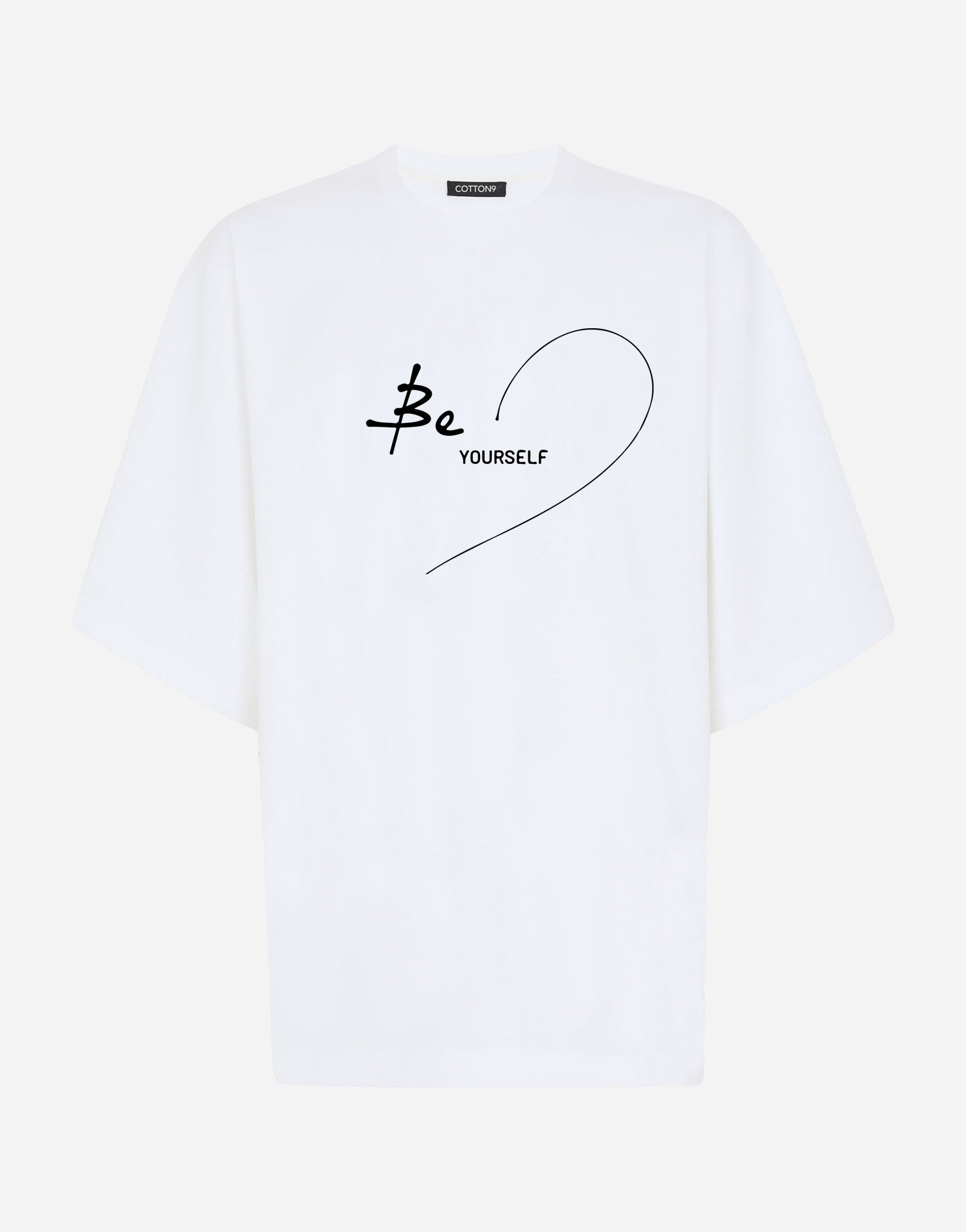 Be Yourself Print T-shirt