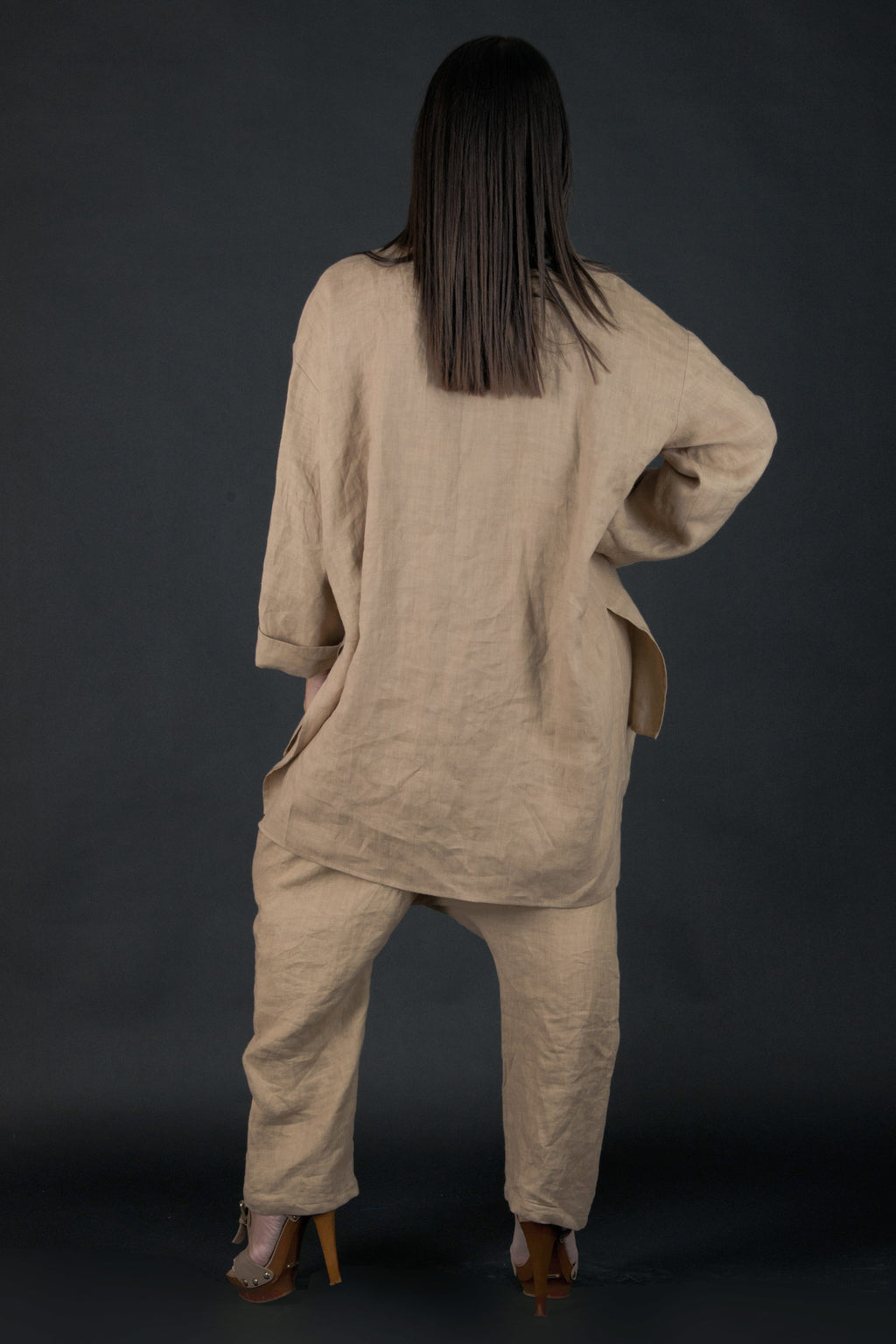 beige-linen-summer-set EUG fashion #beige-sahara