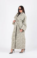 Beige Long Coat Vest ERIN SALE - EUG Fashion