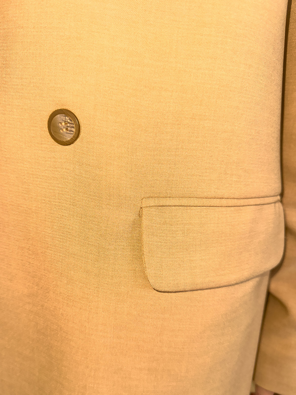 Long Elegant Beige Coat Lorna EugFashion 