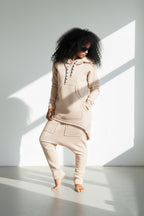 Beige harem pants Megan — EUG Fashion #beige
