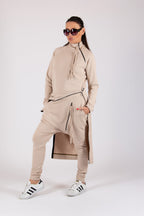 beige harem pants
