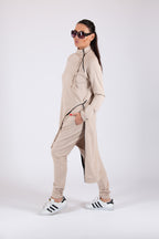 beige harem pants