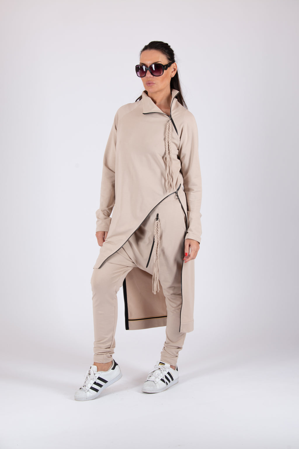beige harem pants 