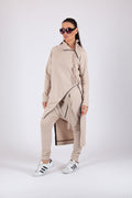 beige harem pants 