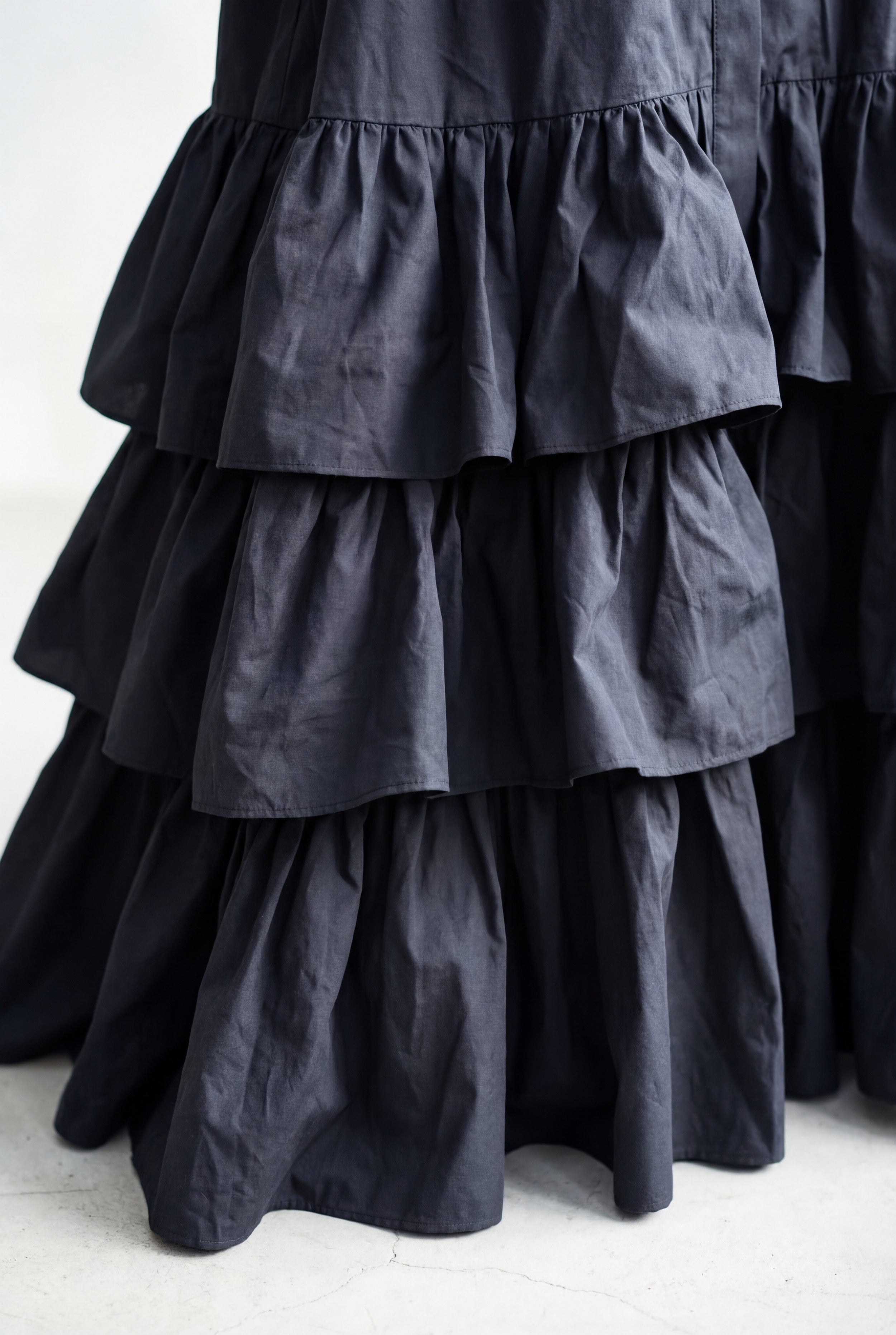 Flounces Loose Summer Dress Monaco