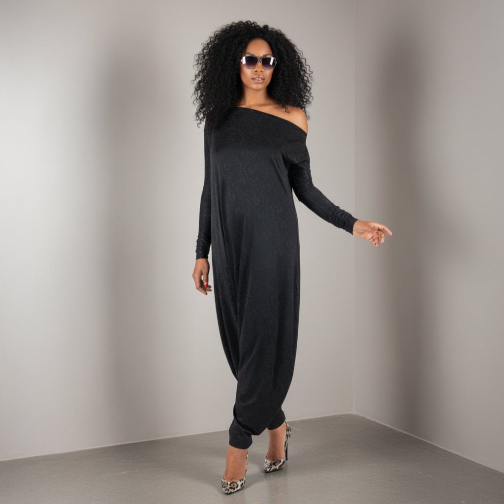 Black Harem Jumper Marla - EUG Fashion EugFashion 