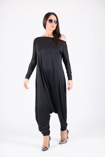 Black Harem Jumper Marla SALE - EUG Fashion EugFashion 