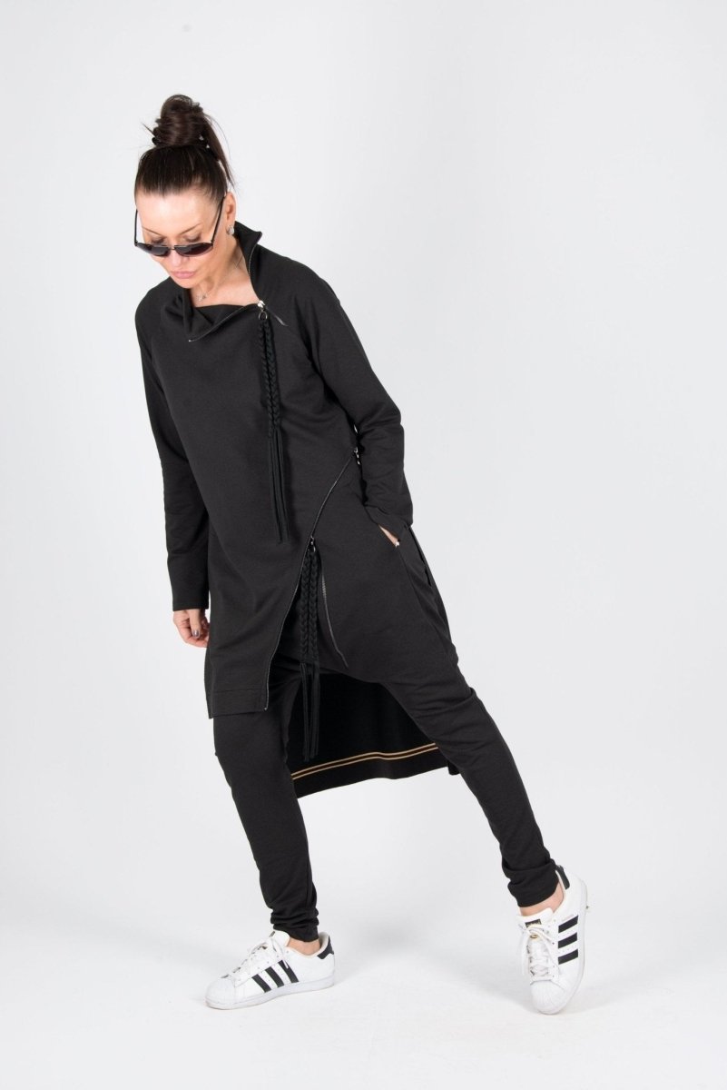 Black Harem Pants GLORIA - EUG Fashion