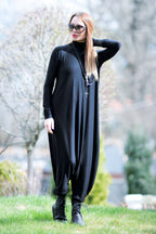 Turtleneck Harem Jumpsuit - Iven
