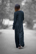 black-jumpsuit-african-woman-print
