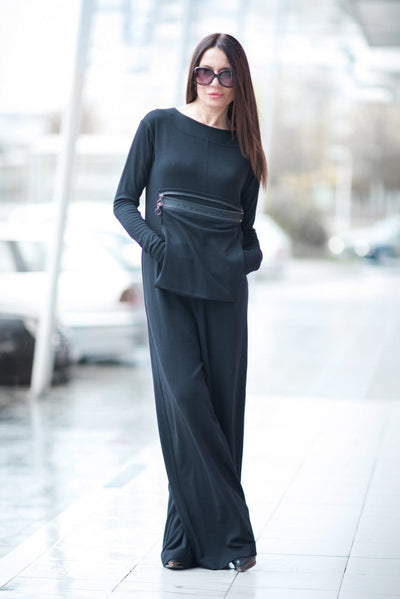 Black Jumpsuit OLIVIA - EUG Fashion EugFashion 