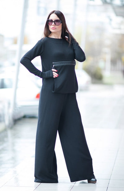 Black Jumpsuit OLIVIA - EUG Fashion EugFashion 