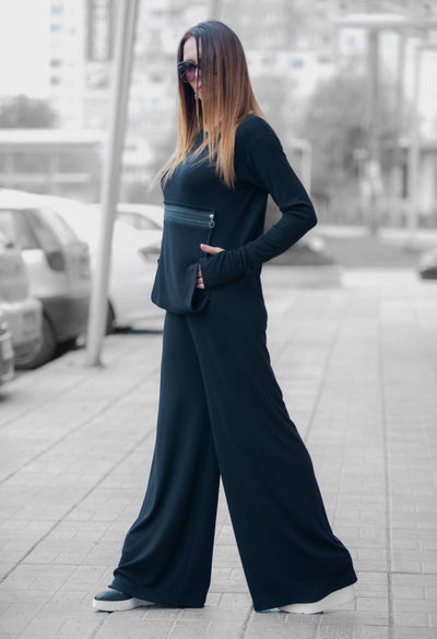 Black Jumpsuit OLIVIA - EUG Fashion EugFashion 