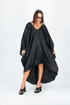 Black Maxi Summer Dress PREA - EUG FASHION