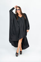 Black Maxi Summer Dress PREA - EUG FASHION