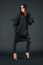 Winter Neoprene Dress - Ester