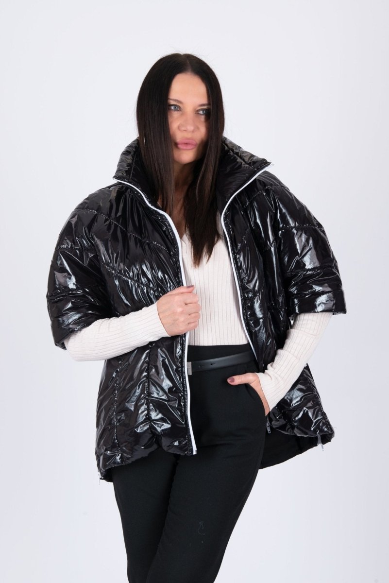 Black Parka SILENA SALE - EUG FASHION EugFashion 