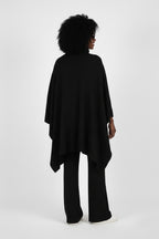 Knitted Poncho Outfit - Eva