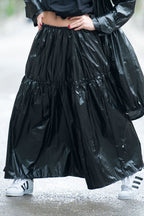 Black Stylish Skirt EUGF - EUG Fashion