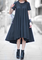Black Summer Maxi Dress KOSARA - EUG Fashion