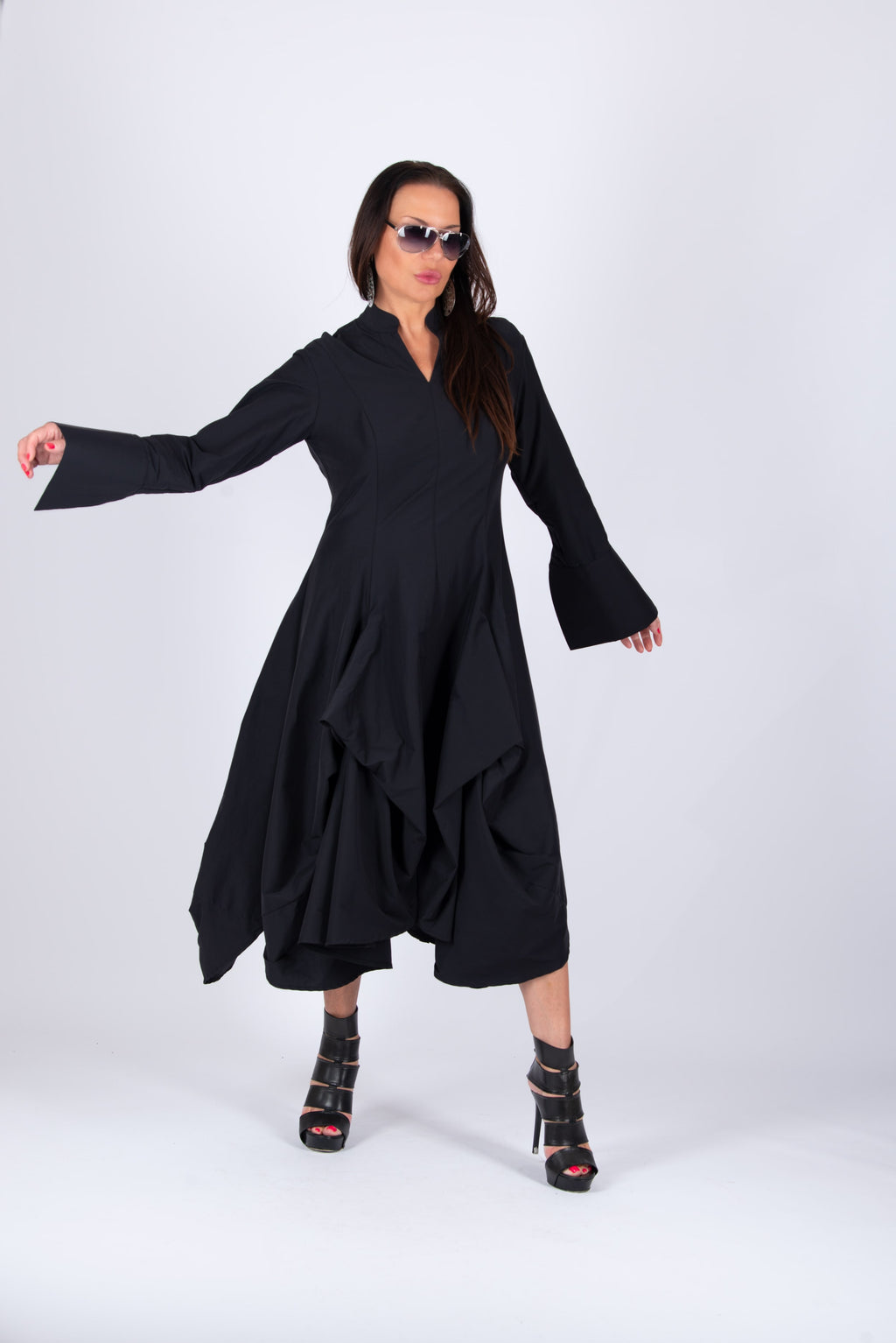 Cotton Elegant Dress - Maria