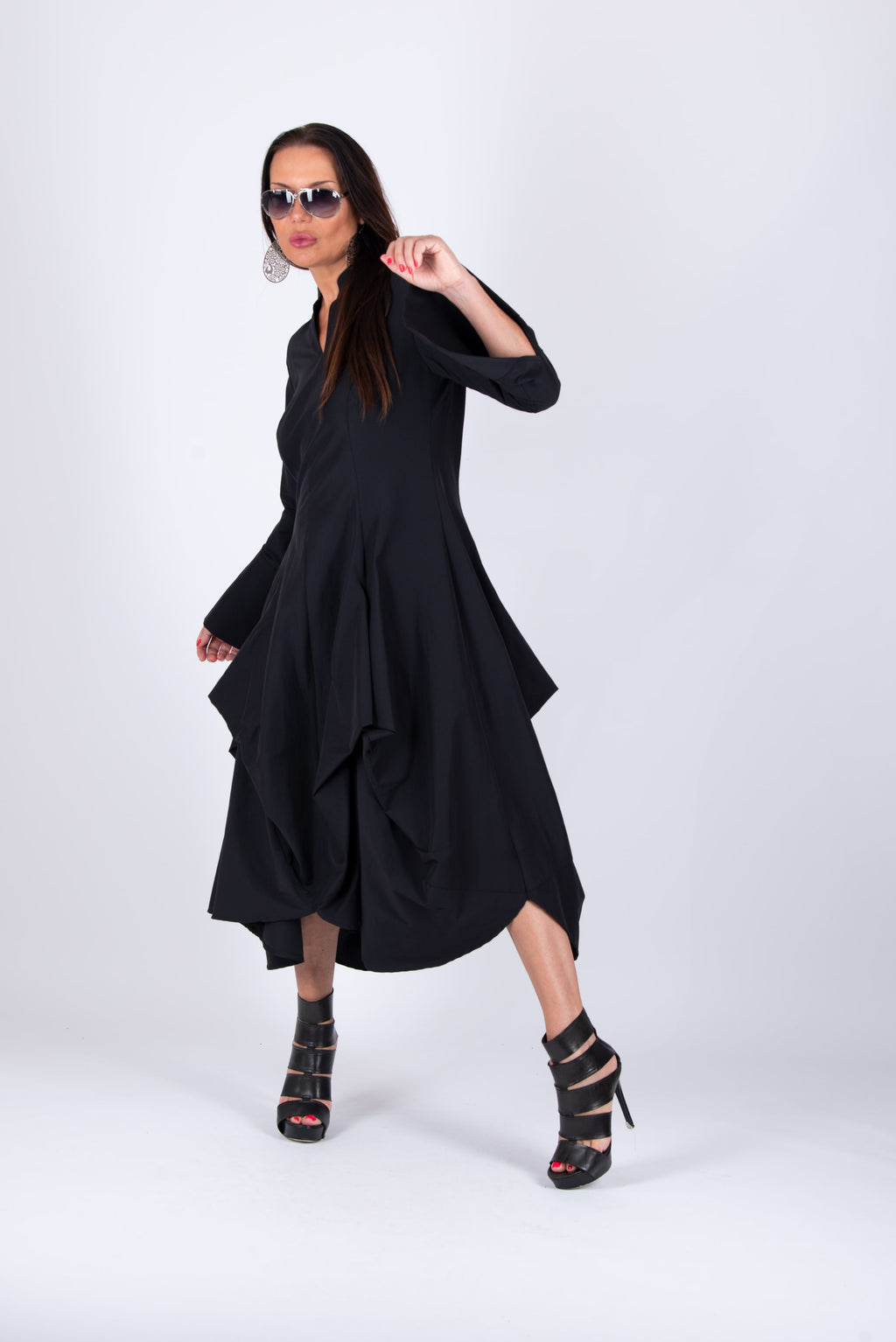 Cotton Elegant Dress - Maria
