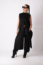 Long cotton shirt  - EUG fashion #black