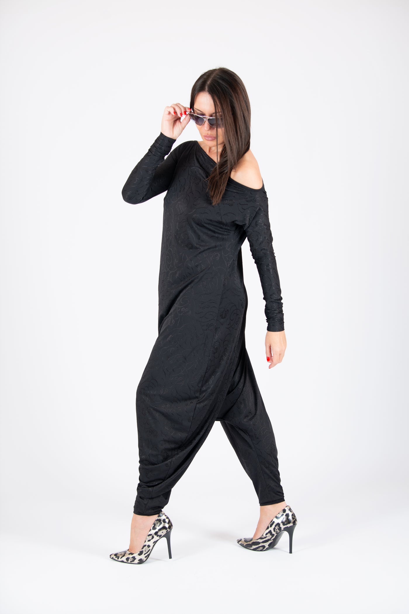 Black Harem Jumper Marla SALE EugFashion 